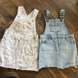 Old navy toddler girls overalls